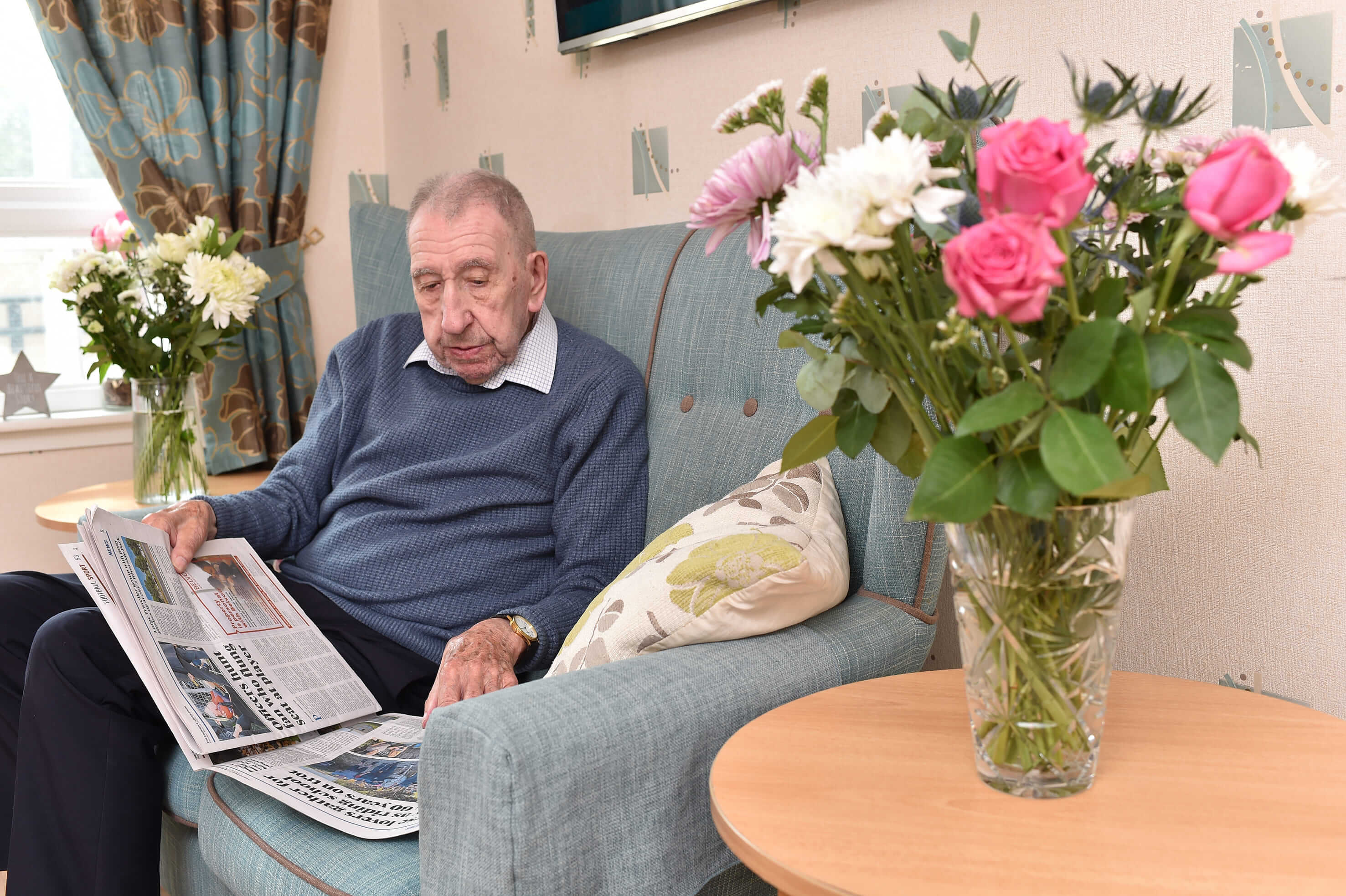 Enjoying an activity together