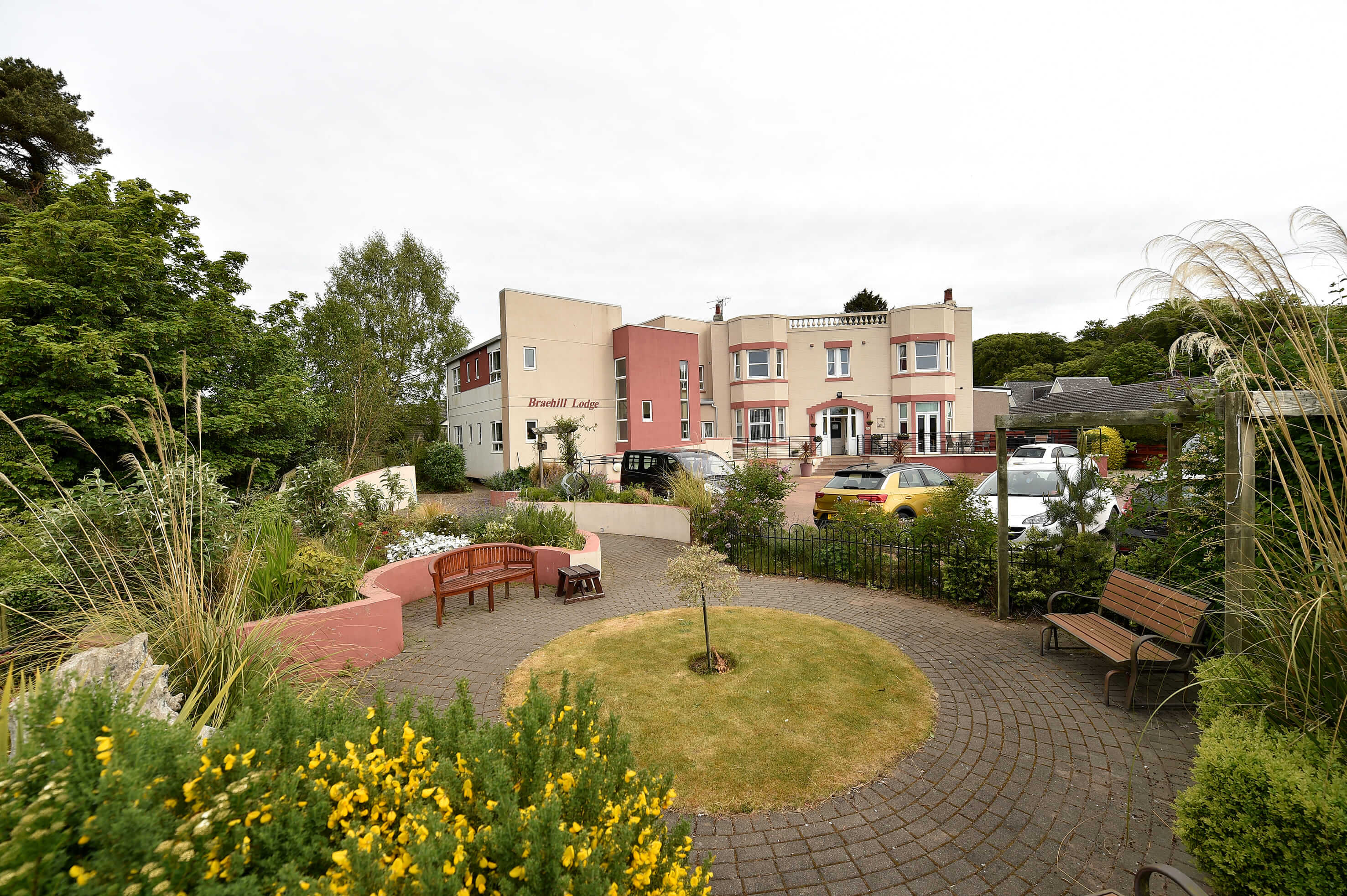 Sensory garden at Braehill Lodge